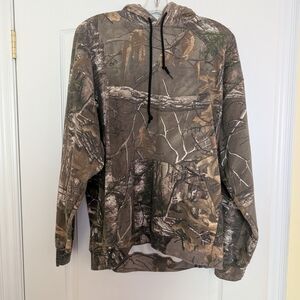 Realtree Camouflage Hoodie Size Large